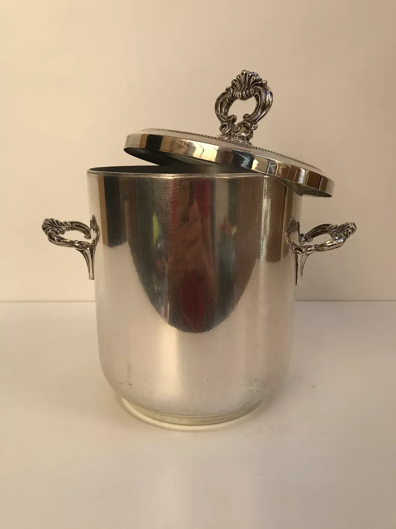 Bossi silver ice bucket, 20th century 6
