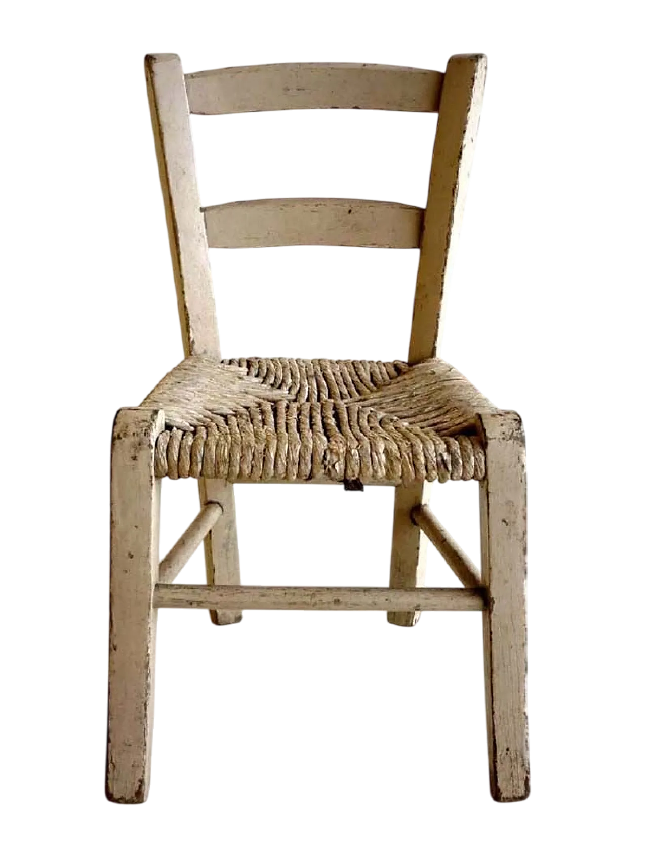 Sedia da bambino in paglia, anni '20 9