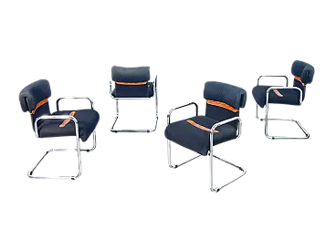 4 Sedie di Guido Faleschini per Mariani, anni '70