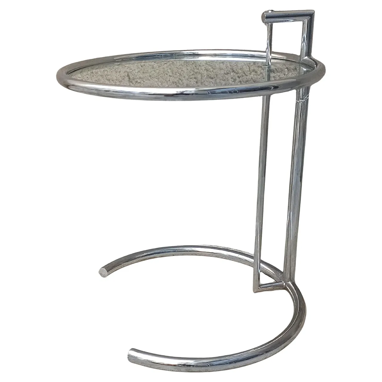Adjustable side table in the style of Eileen Gray, 1980s 1