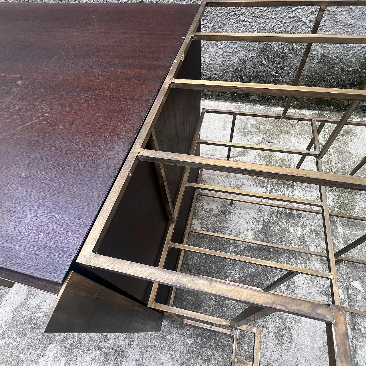 Train corner sculptural sideboard by Alberto Tonni, 1980s 11