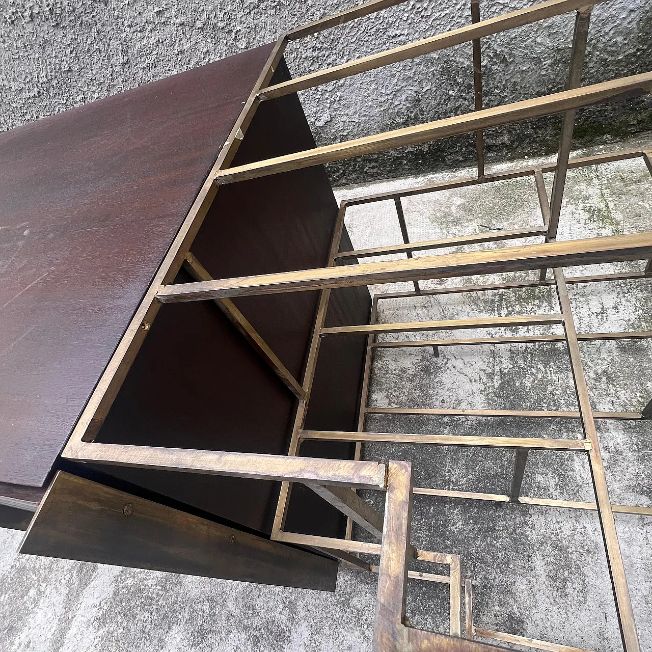 Train corner sculptural sideboard by Alberto Tonni, 1980s 12