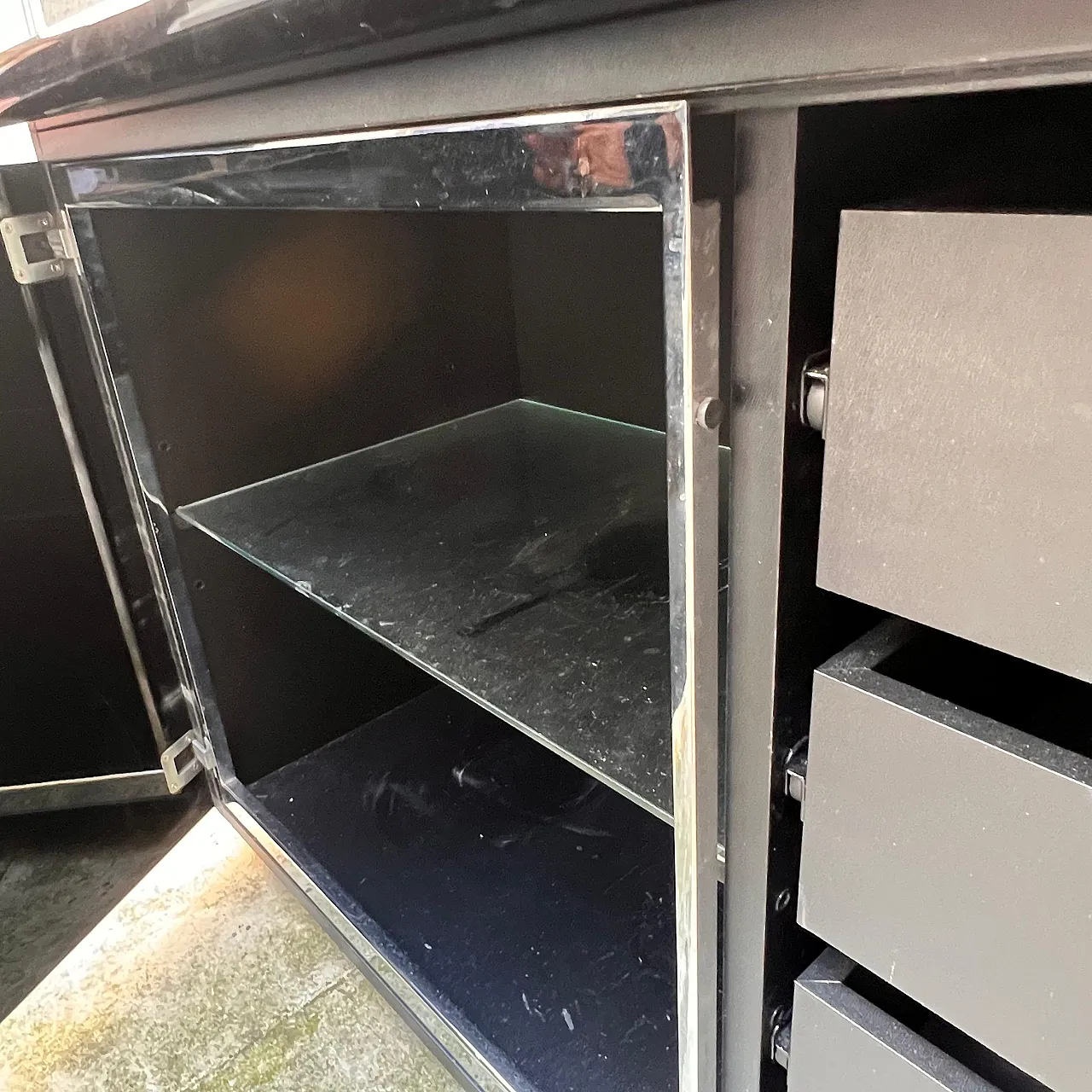 Sheraton sideboard by Giotto Stoppino for Acerbis, 1980s 15