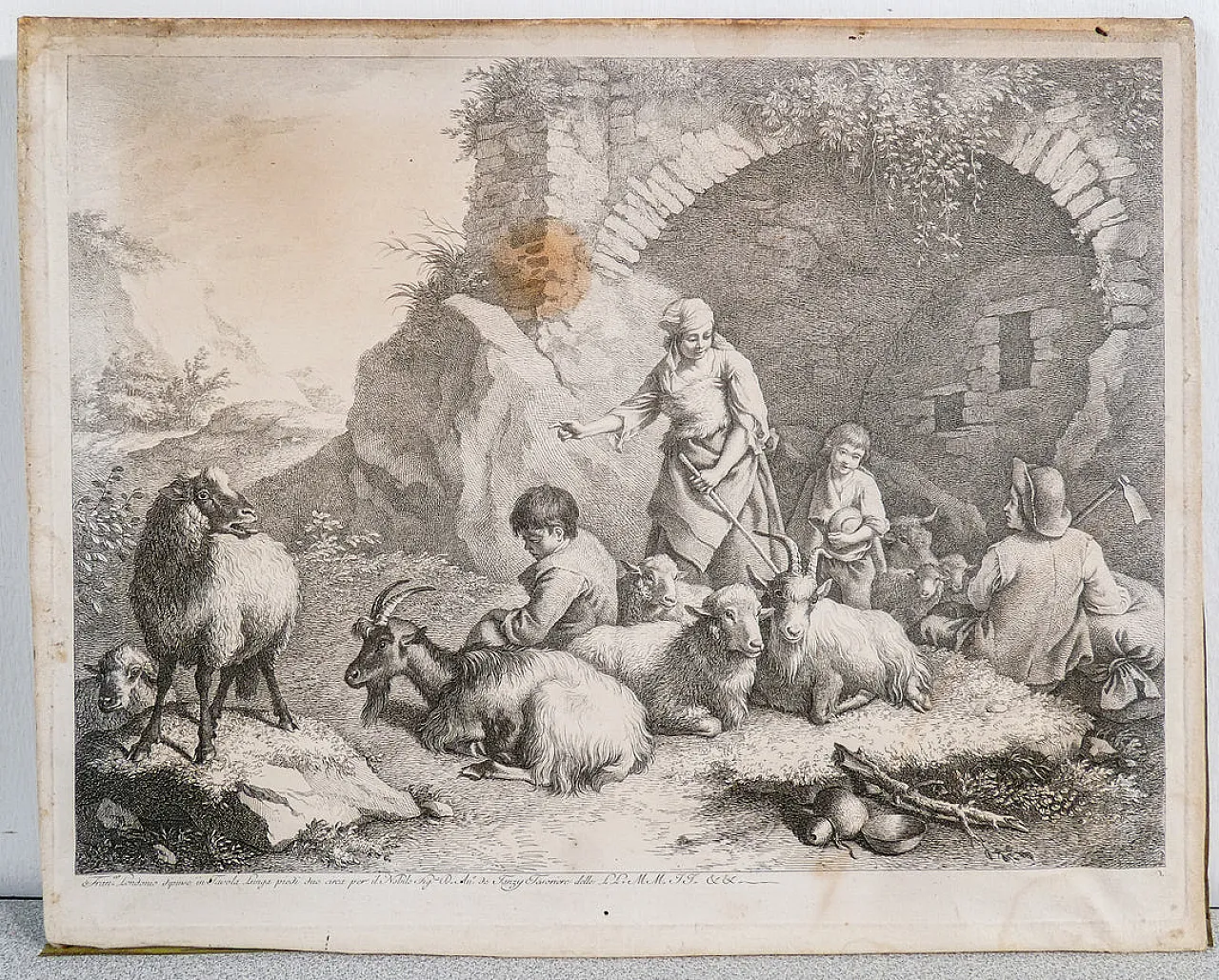 Scena Bucolica di Francesco Londonio, '800 2