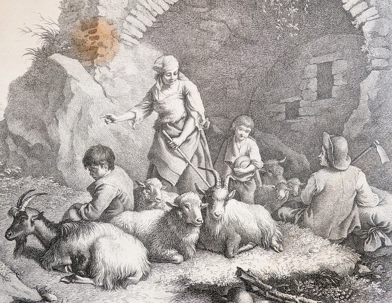 Scena Bucolica di Francesco Londonio, '800 3