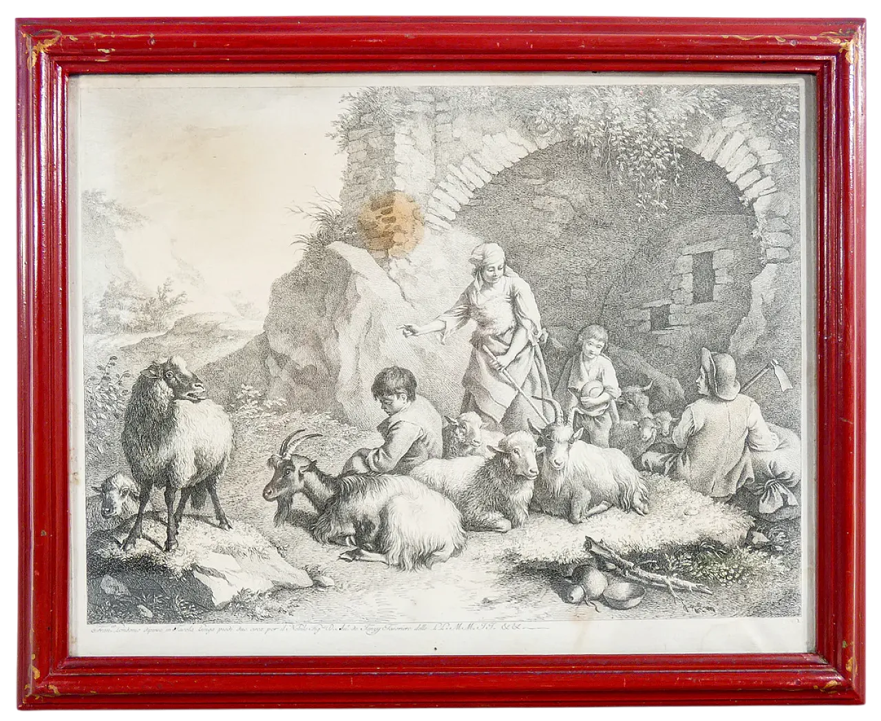 Scena Bucolica di Francesco Londonio, '800 10