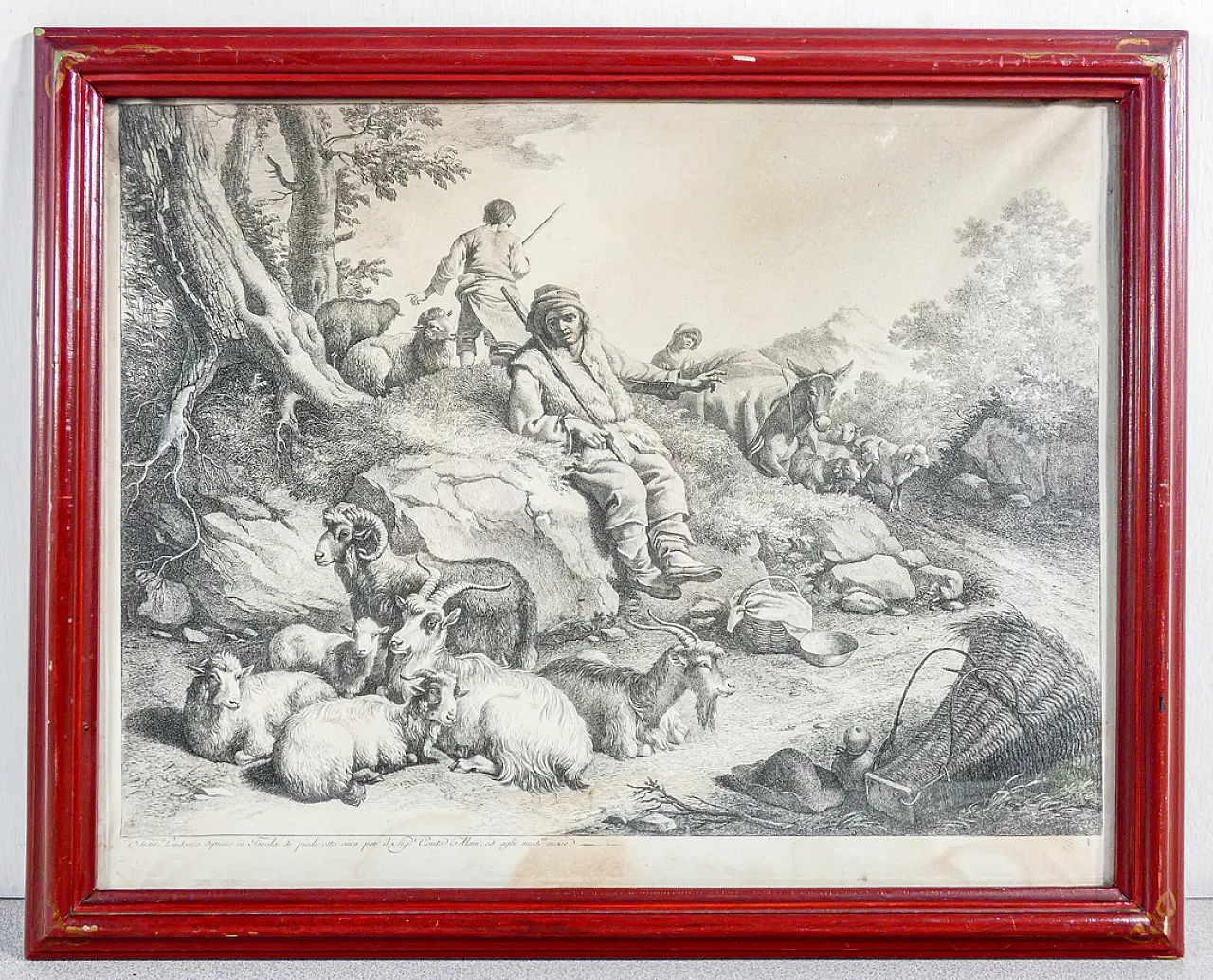 Scena Bucolica di Francesco Londonio, '800 1