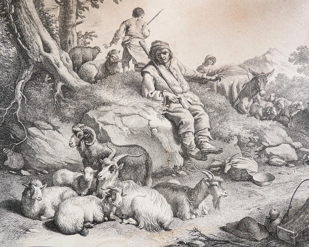 Scena Bucolica di Francesco Londonio, '800 3