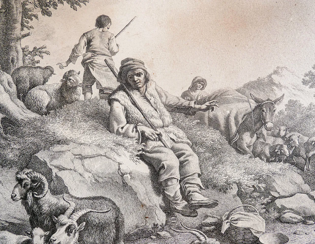 Scena Bucolica di Francesco Londonio, '800 4