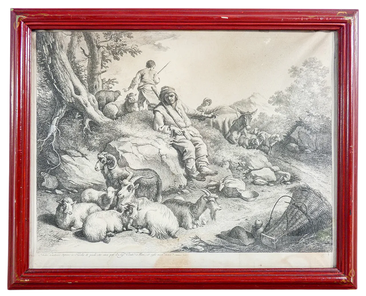 Scena Bucolica di Francesco Londonio, '800 11