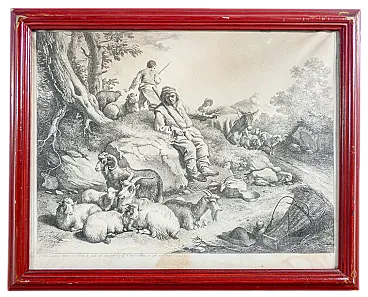 Scena Bucolica di Francesco Londonio, '800