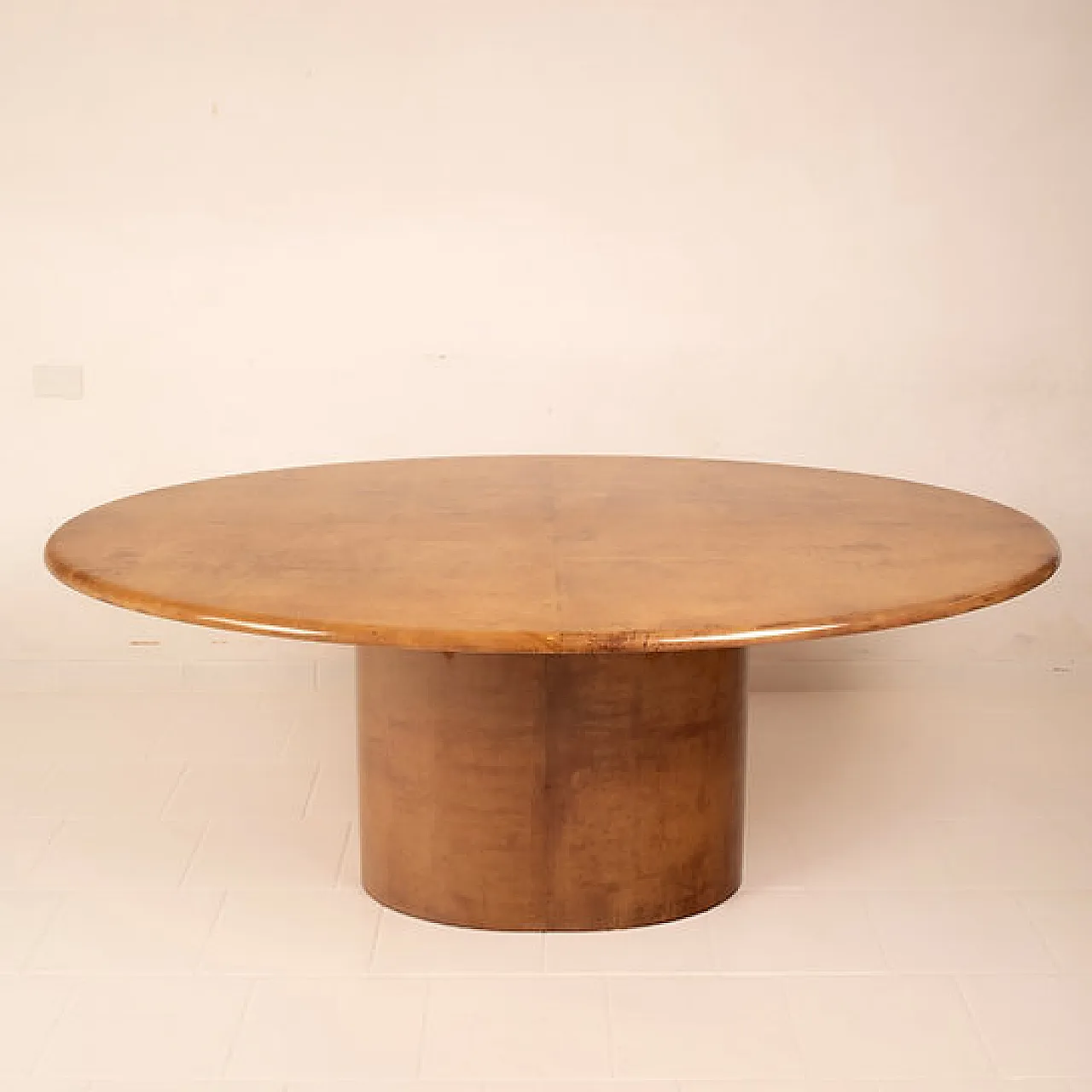 Parchment table by Aldo Tura for Tura Milano, 1960s 2