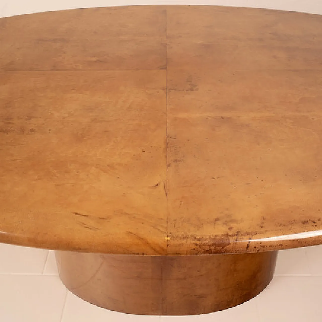 Parchment table by Aldo Tura for Tura Milano, 1960s 5