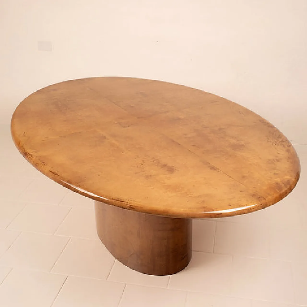 Parchment table by Aldo Tura for Tura Milano, 1960s 9