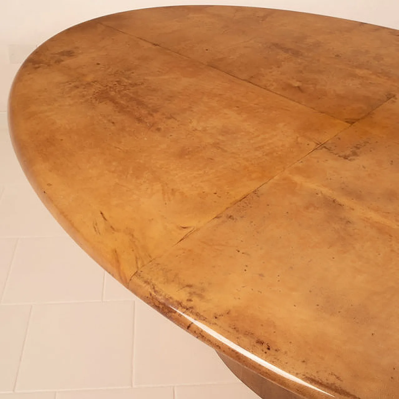 Parchment table by Aldo Tura for Tura Milano, 1960s 10