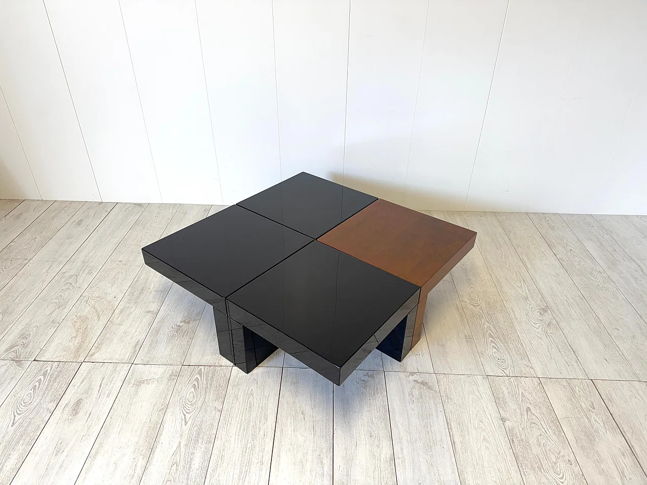 4 Tavolini modulari Nac di Cesare Augusto Nava, anni '70 7