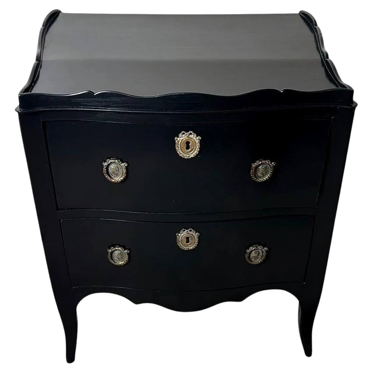 Walnut and bronze chest of drawers in Louis XV style, 18th century 20