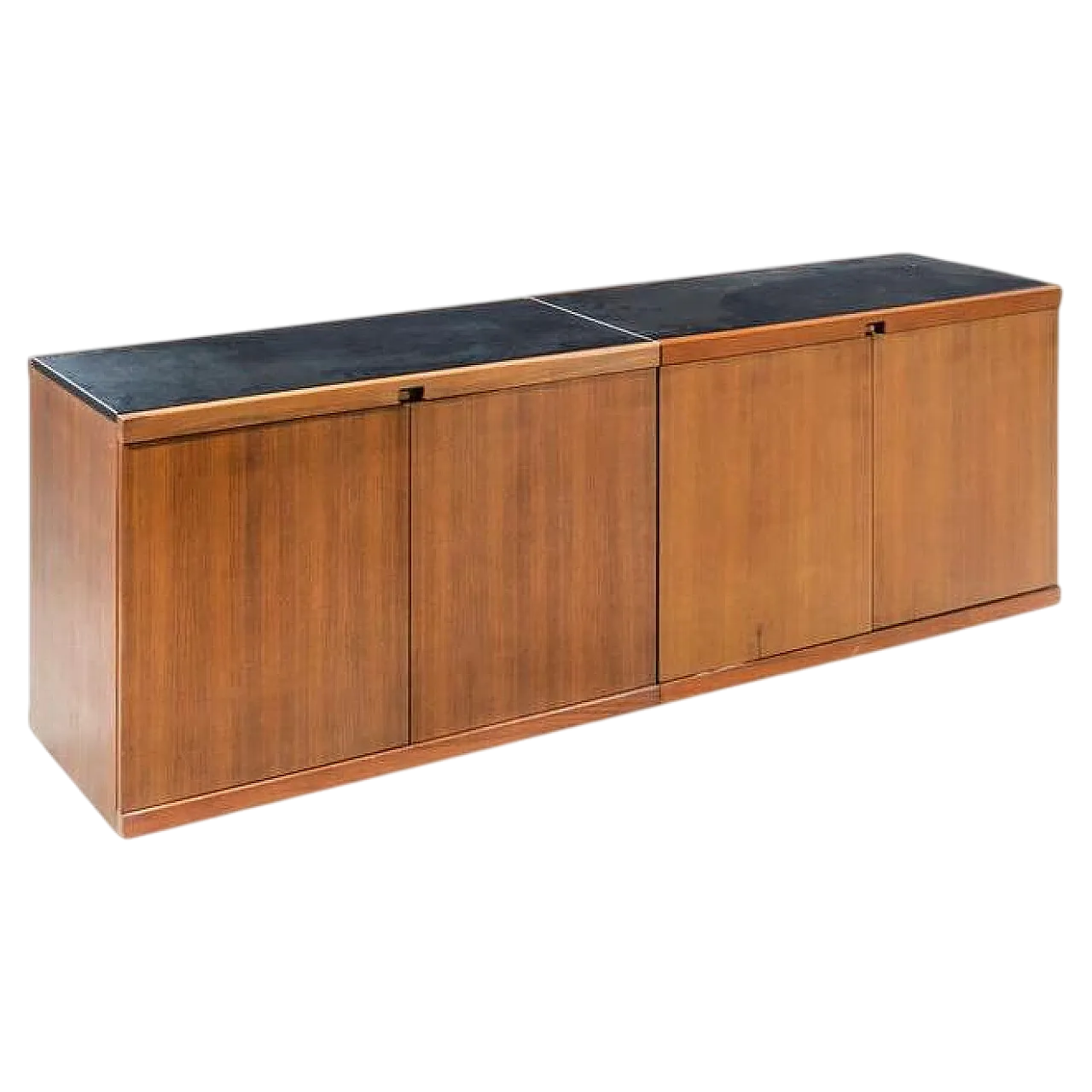 Coppia di credenze mod.MB55 di Vico Magistretti per Poggi, anni '60 8