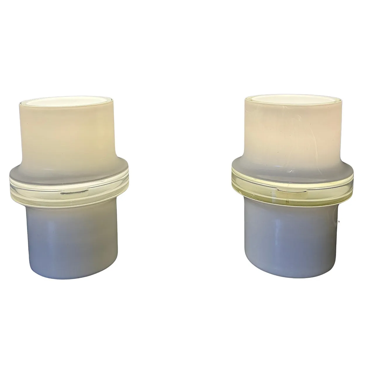 Coppia di lampade Nebulosa di Mario Ticcò per Venini, anni '70 1