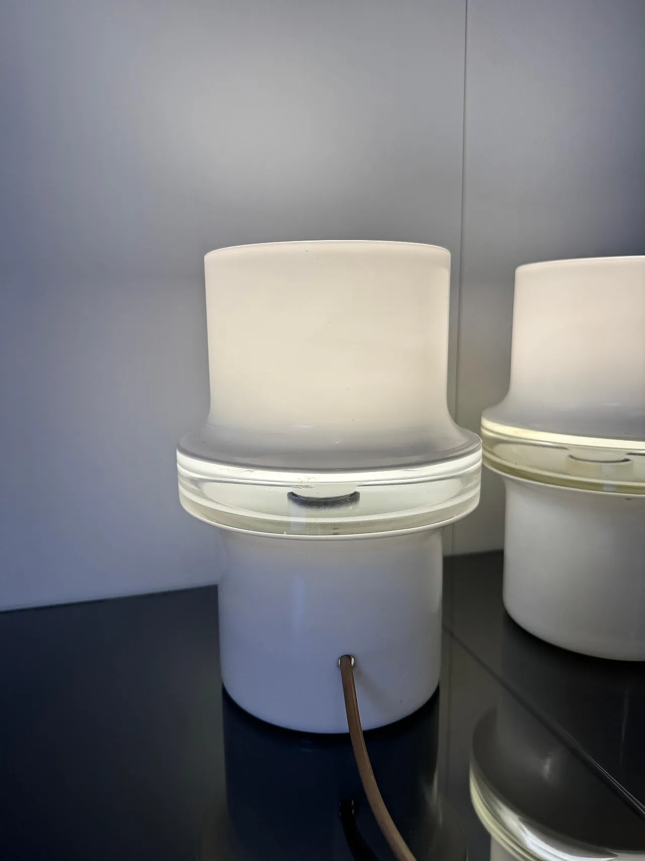 Coppia di lampade Nebulosa di Mario Ticcò per Venini, anni '70 7