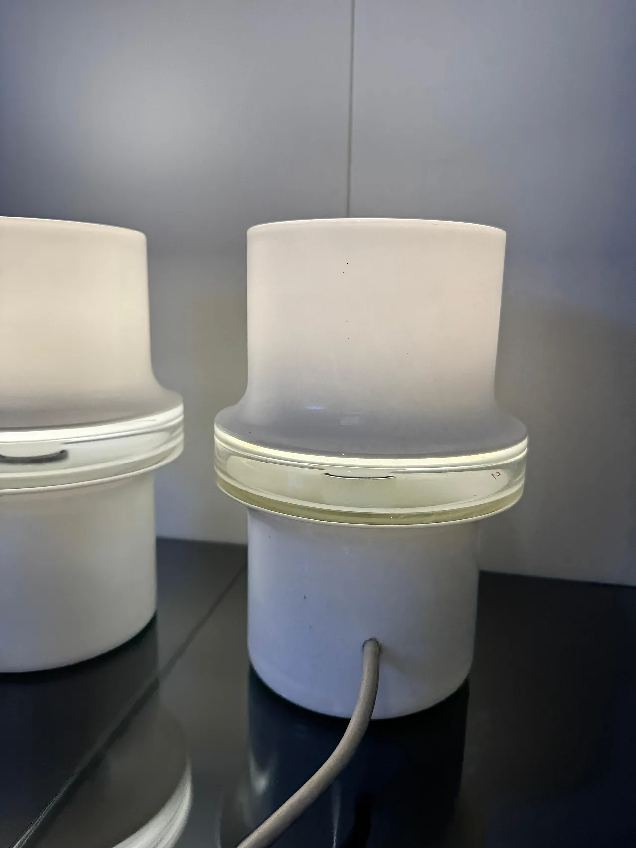 Coppia di lampade Nebulosa di Mario Ticcò per Venini, anni '70 8