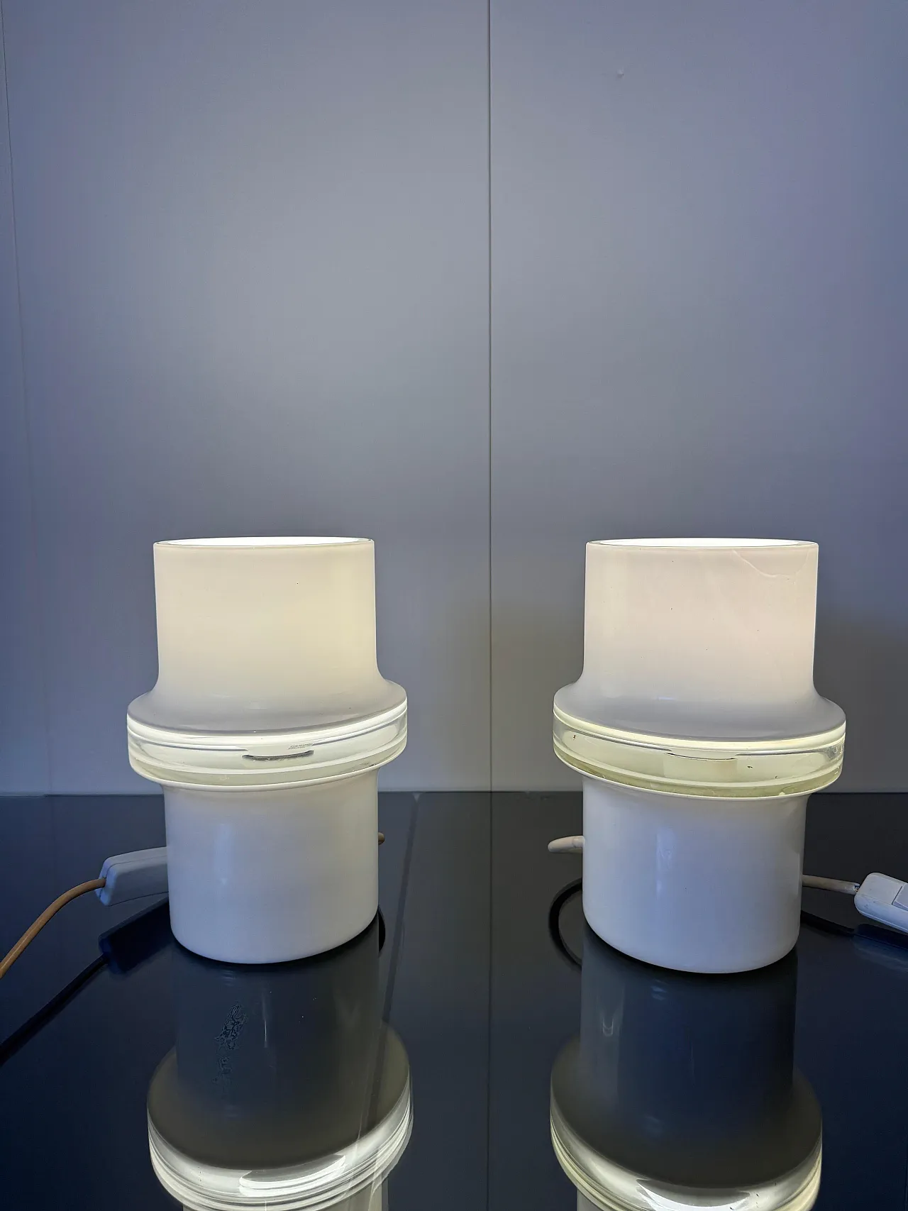 Coppia di lampade Nebulosa di Mario Ticcò per Venini, anni '70 9