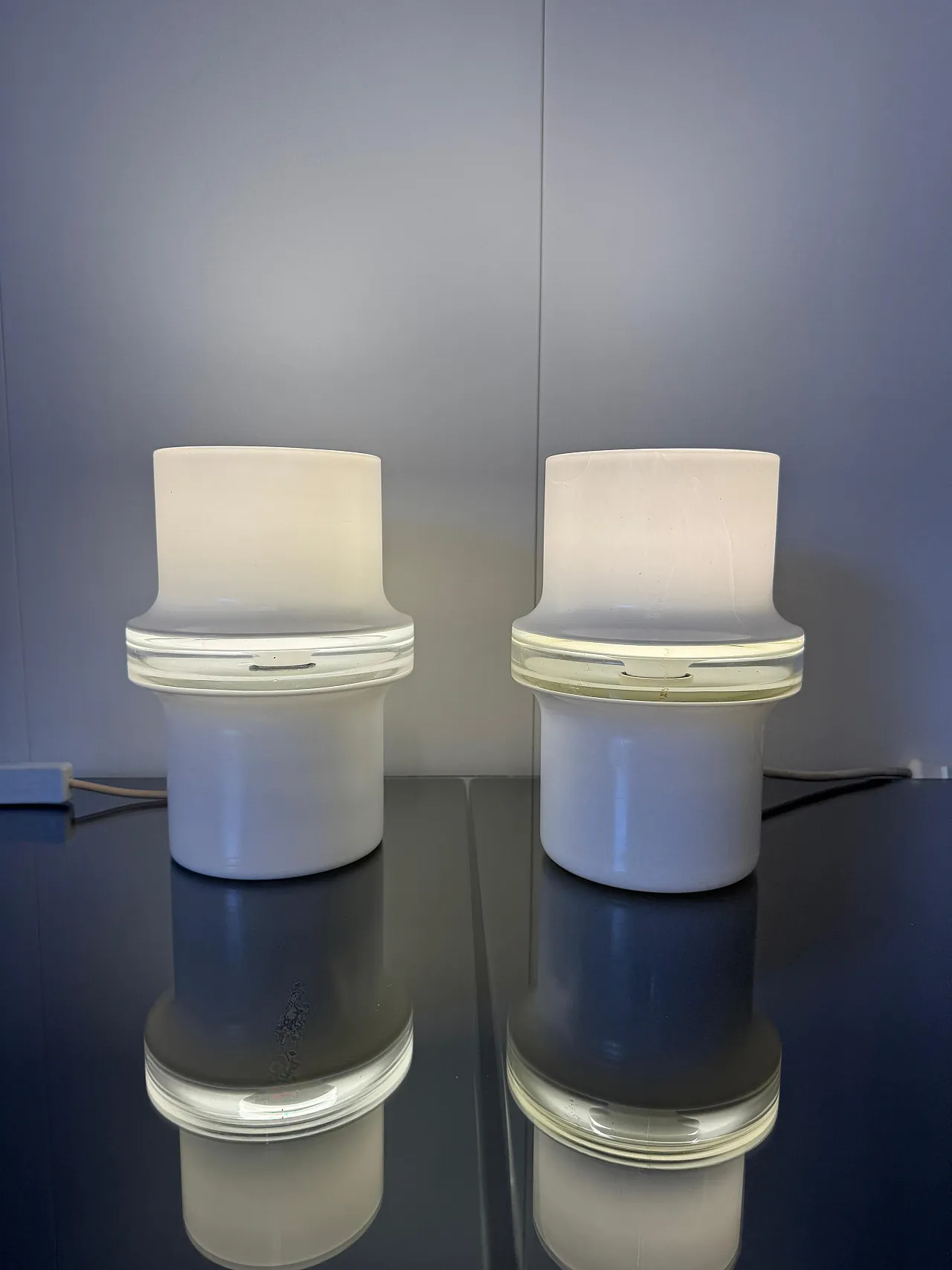 Coppia di lampade Nebulosa di Mario Ticcò per Venini, anni '70 18