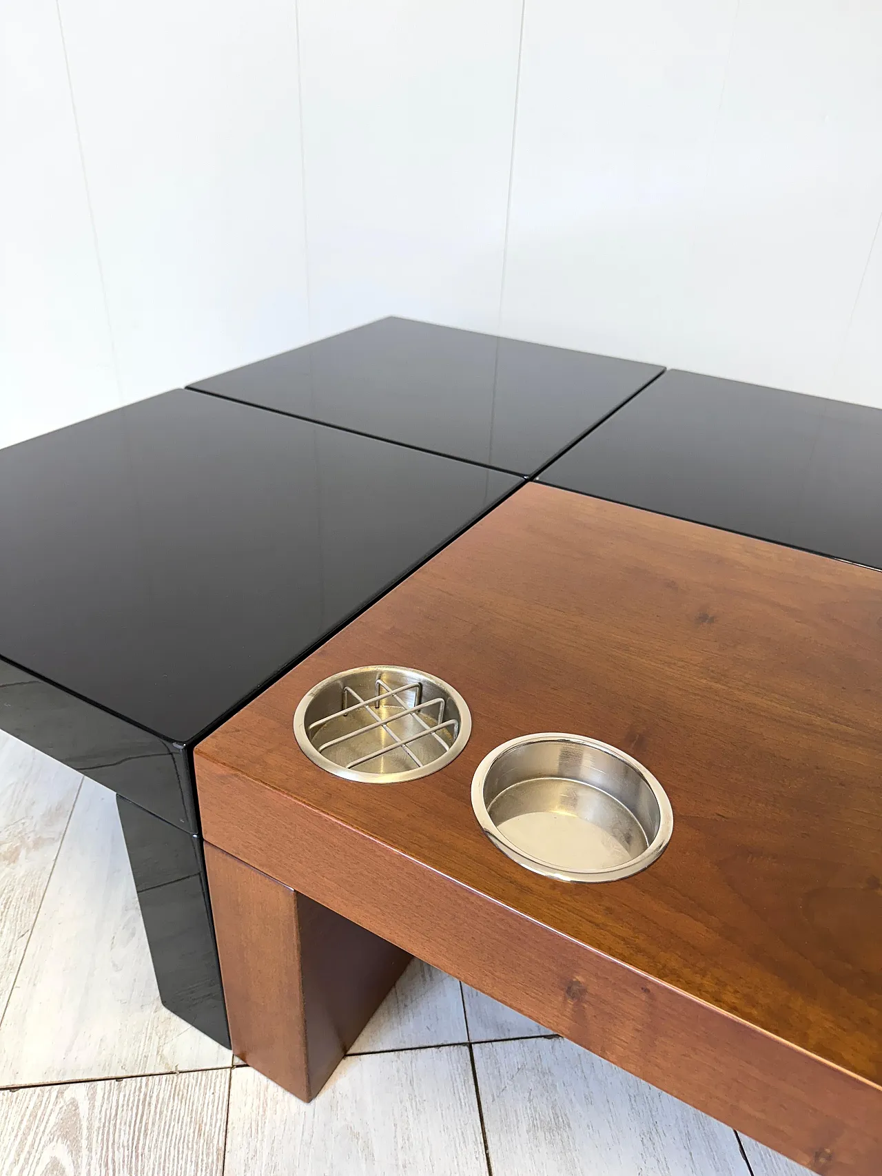 4 Nac modular coffee tables by Cesare Augusto Nava, 1970s 4