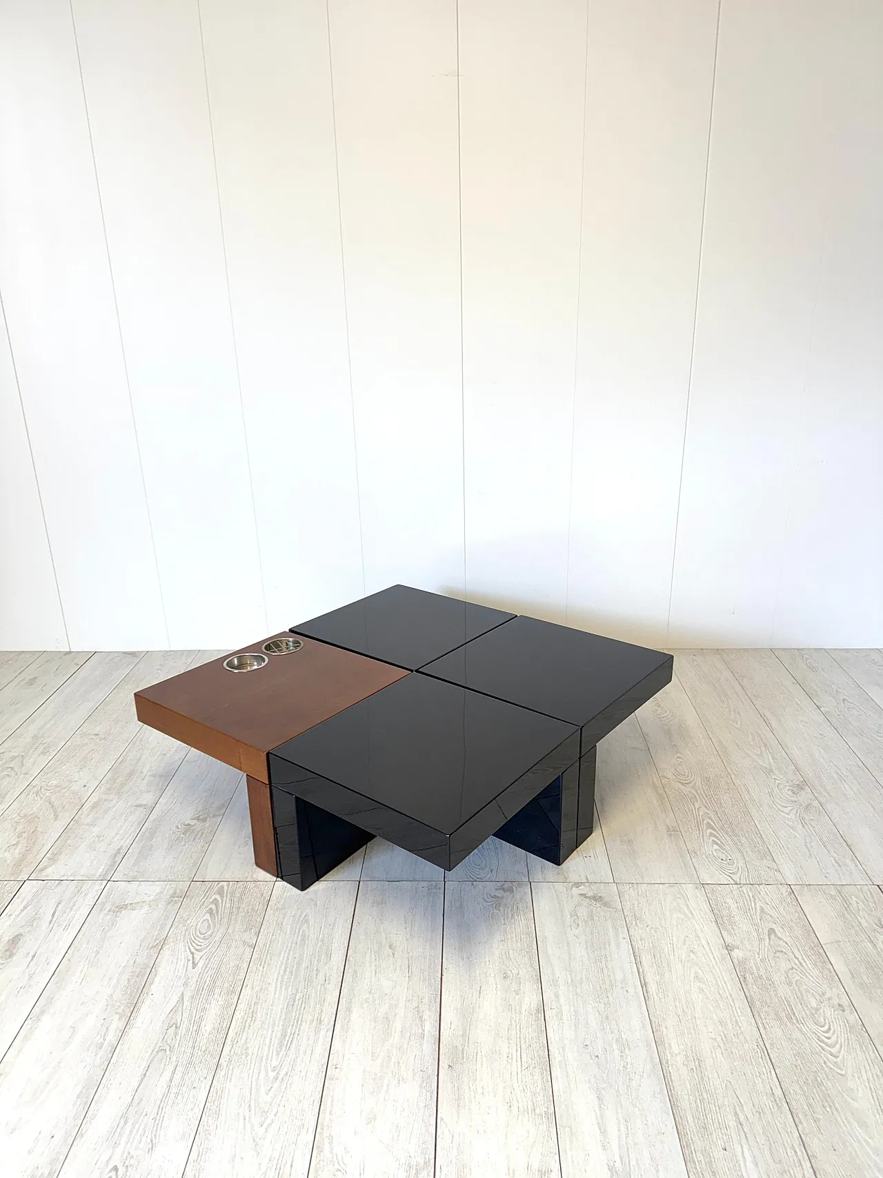 4 Nac modular coffee tables by Cesare Augusto Nava, 1970s 5