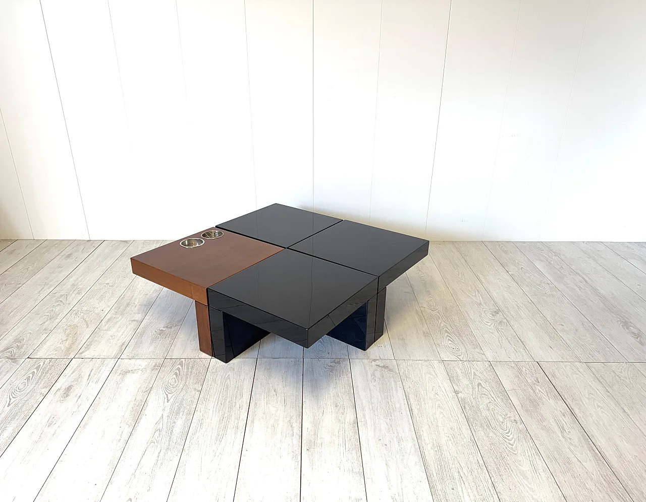 4 Nac modular coffee tables by Cesare Augusto Nava, 1970s 6