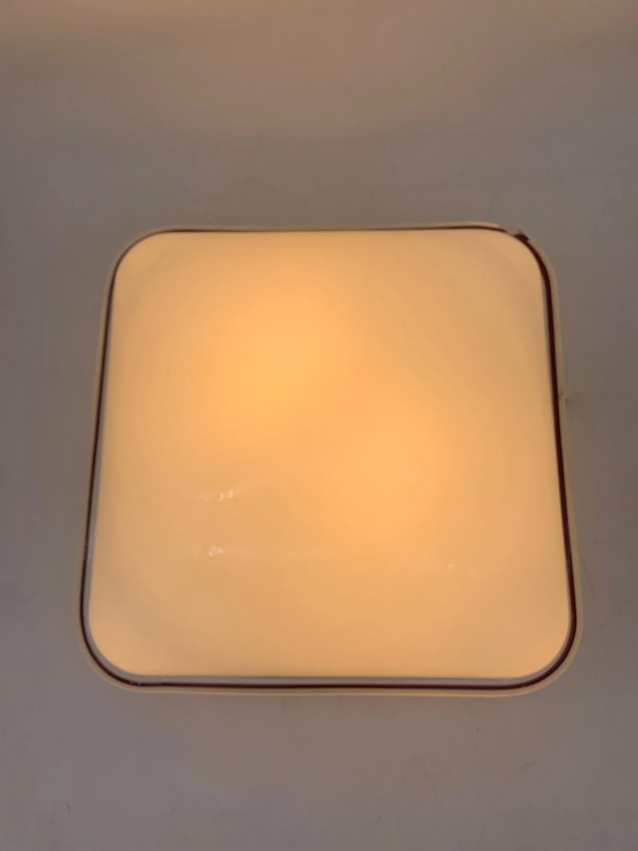 Coppia di plafoniere in vetro di Murano attribuite a Venini, anni '70 5