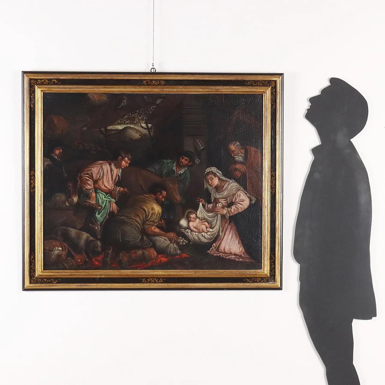 Dipinto della Bottega di Francesco Bassano, olio su tela, '500 2