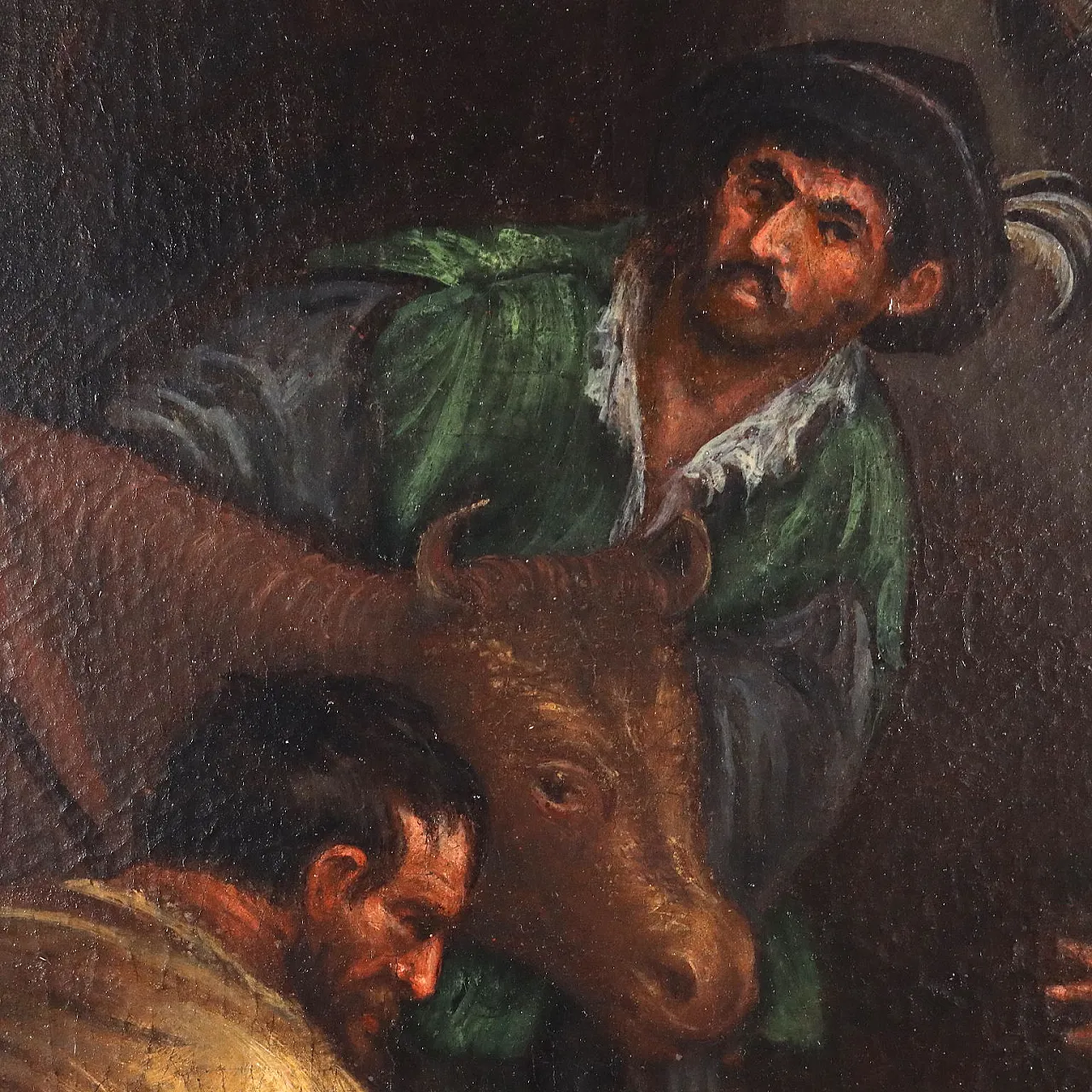 Dipinto della Bottega di Francesco Bassano, olio su tela, '500 7