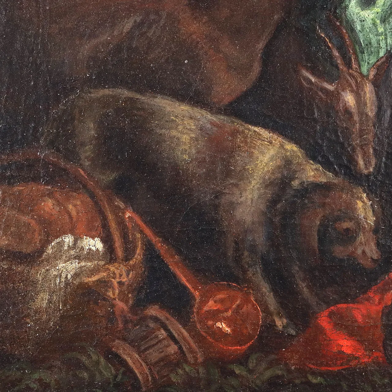 Dipinto della Bottega di Francesco Bassano, olio su tela, '500 9