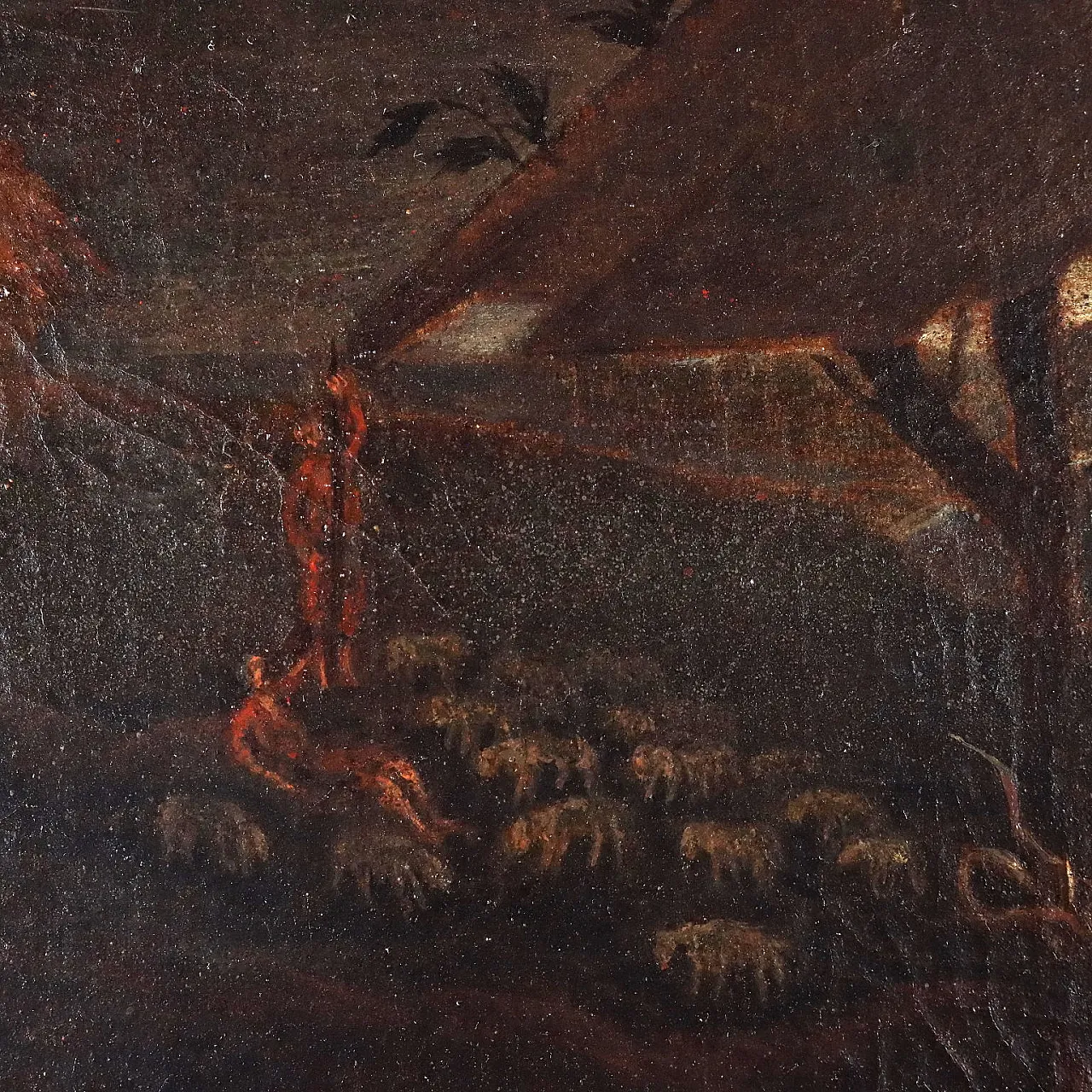 Dipinto della Bottega di Francesco Bassano, olio su tela, '500 10