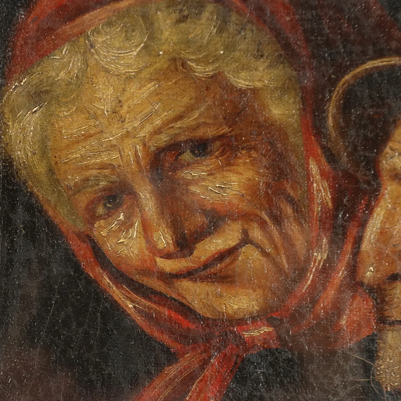 Portrait of an Elderly Couple, oil on canvas, 19th century 5