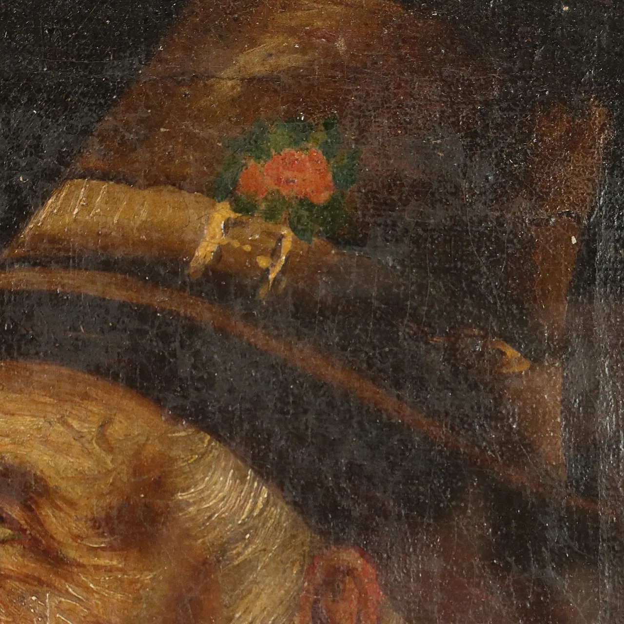 Portrait of an Elderly Couple, oil on canvas, 19th century 7