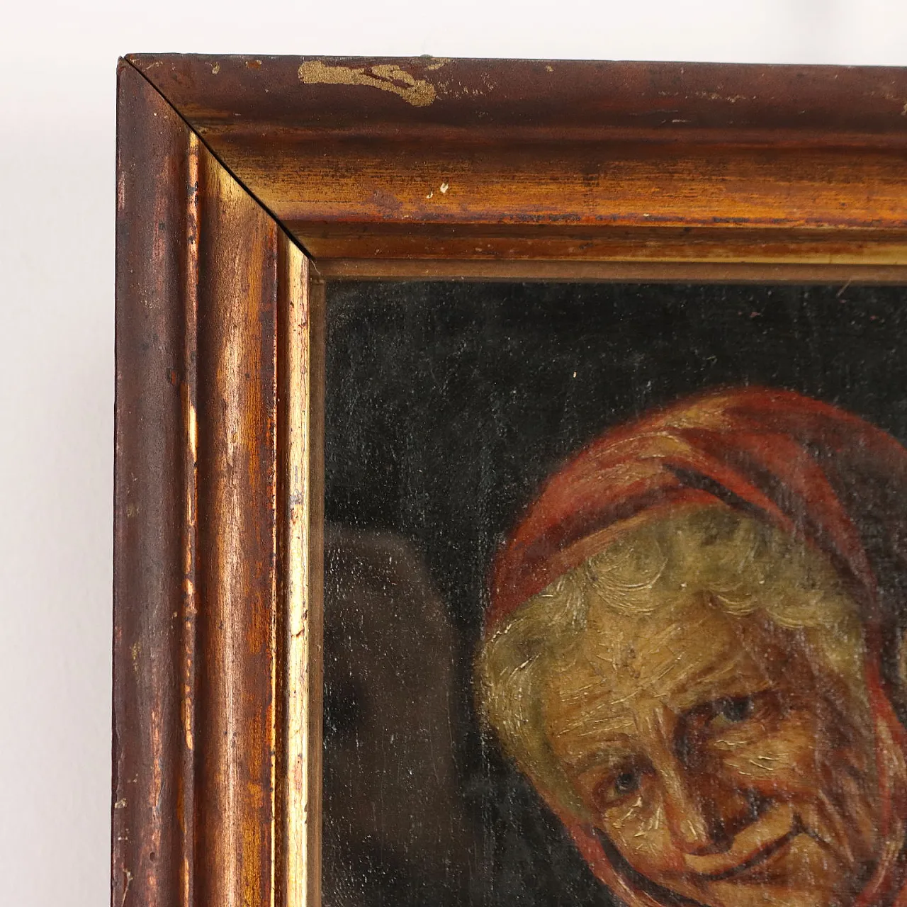 Portrait of an Elderly Couple, oil on canvas, 19th century 8