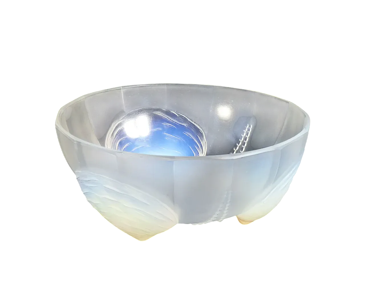 Vaso in vetro opalescente, anni '30 9