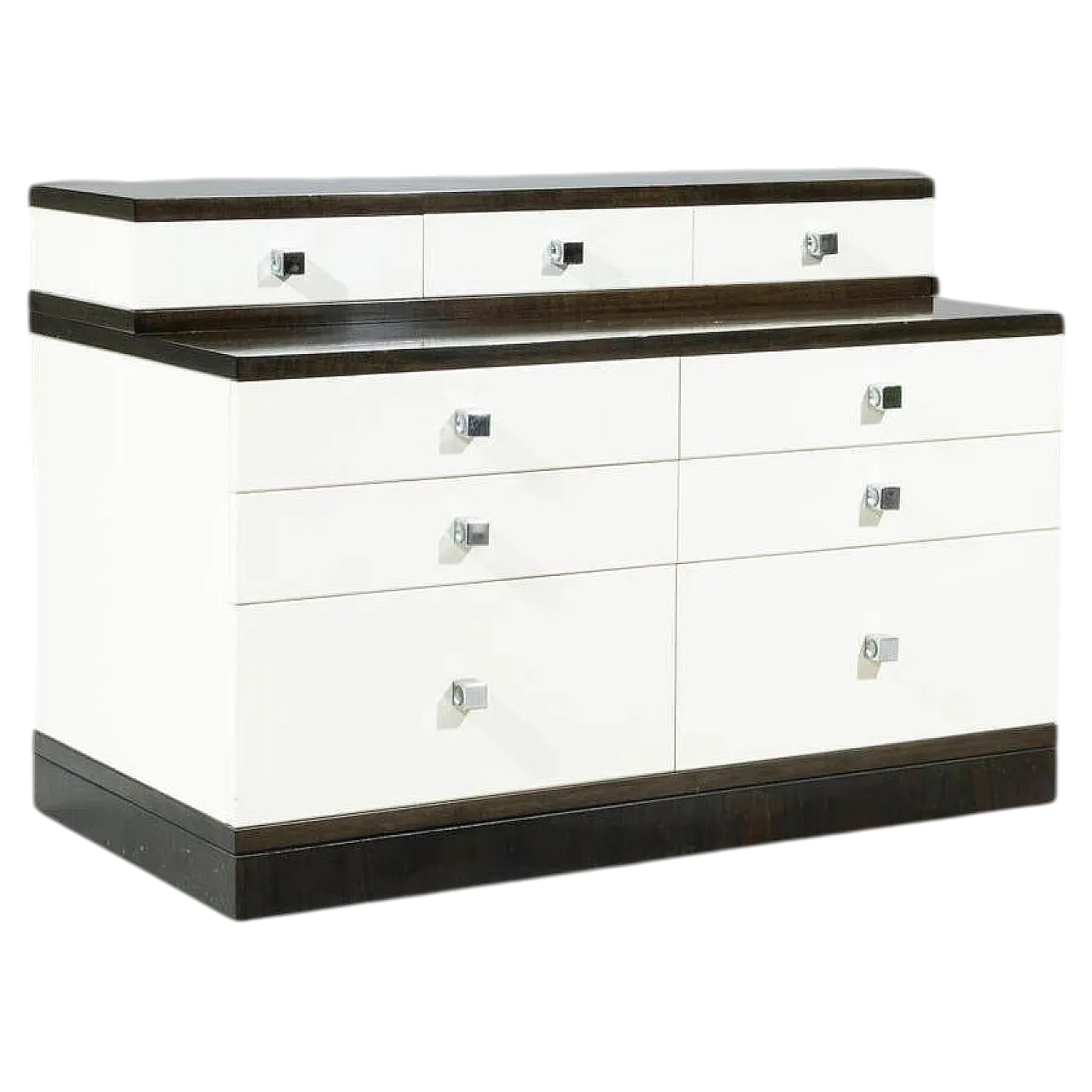 Chest of drawers with riser by Ico Parisi for Fratelli Longhi, 1960s 7