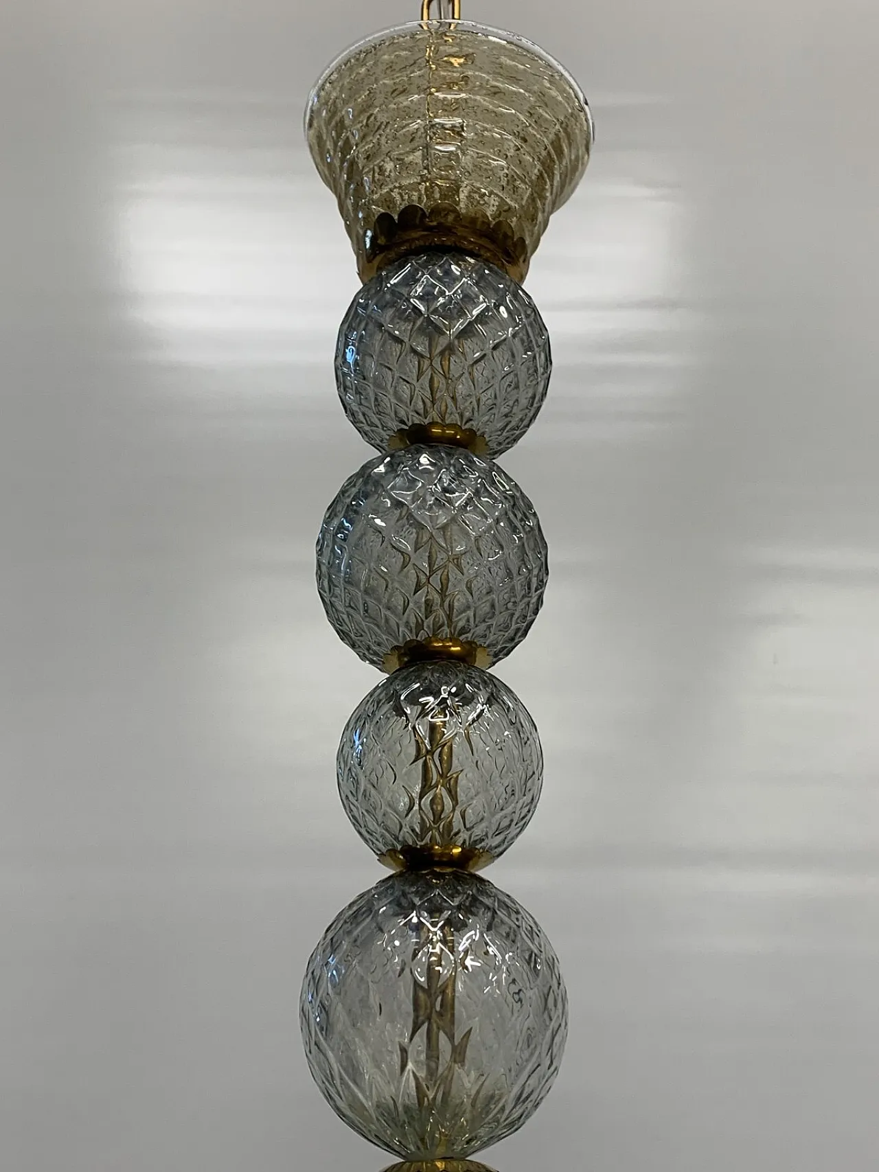 Medusa chandelier in Murano glass attributed to Seguso, 1950s 5