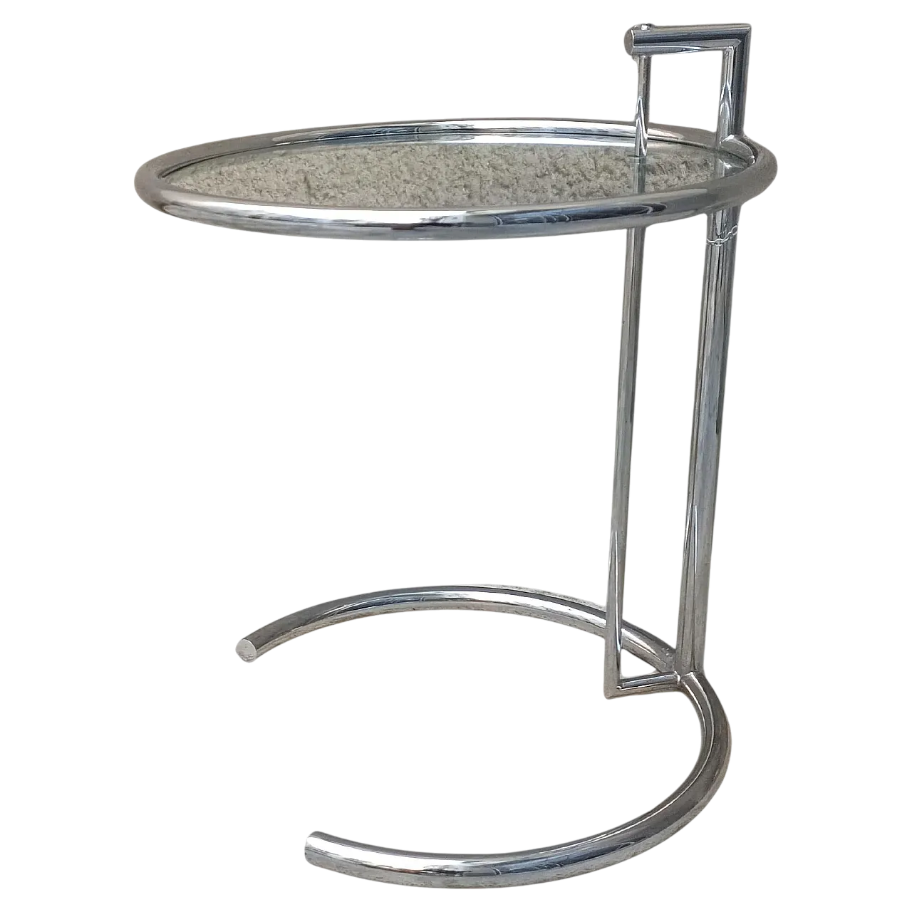 Adjustable side table in the Style of Eileen Gray, 1980s 14