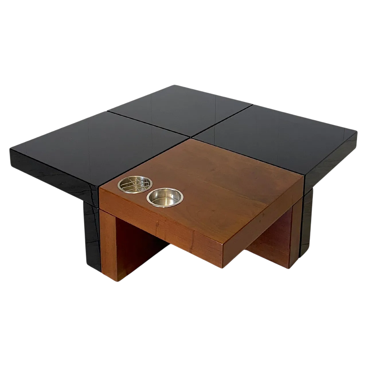 4 Nac modular coffee tables by Cesare Augusto Nava, 1970s 10