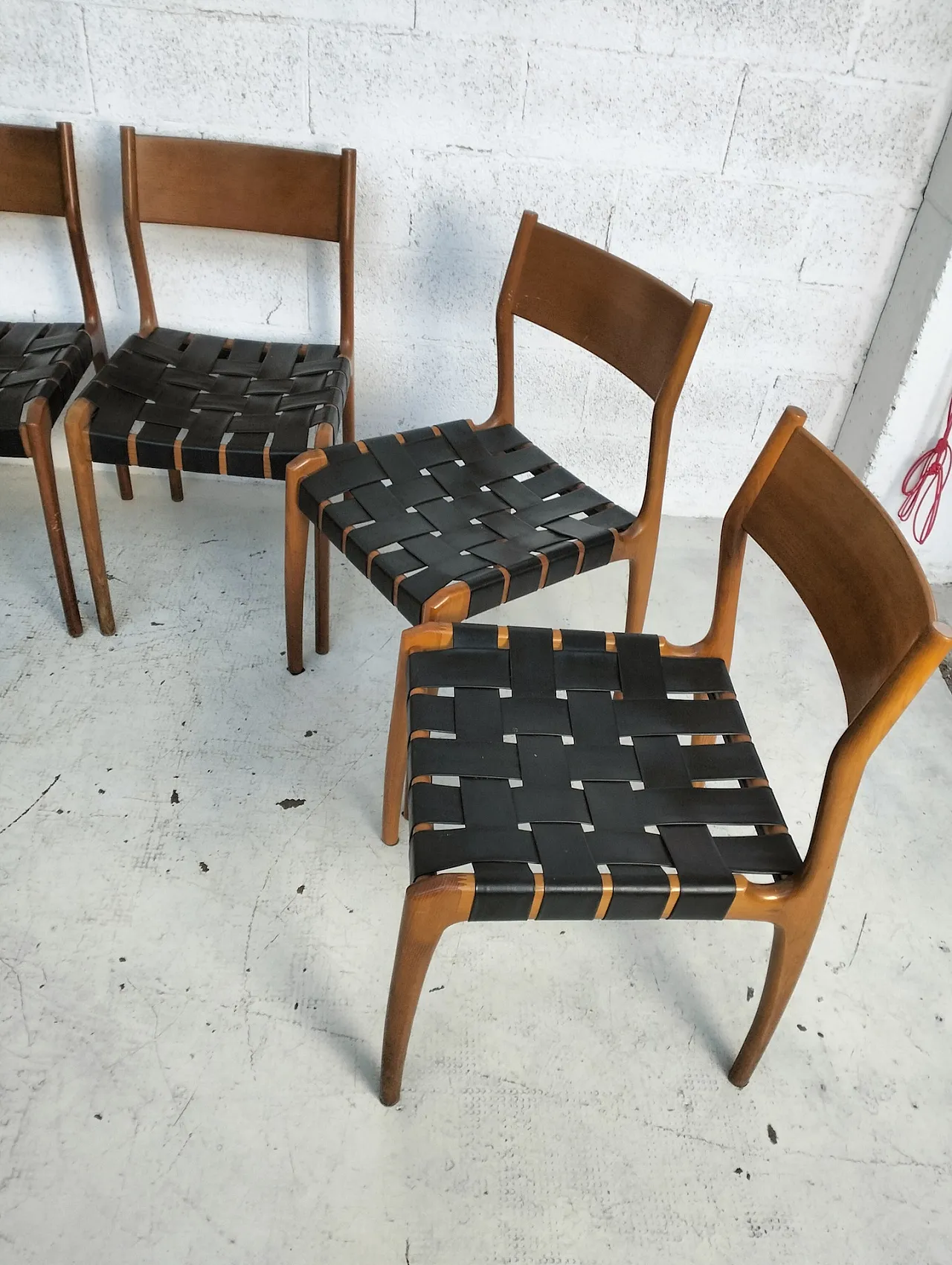 6 sedie modello 993 dello Studio TiPi per Montina, anni '60 5