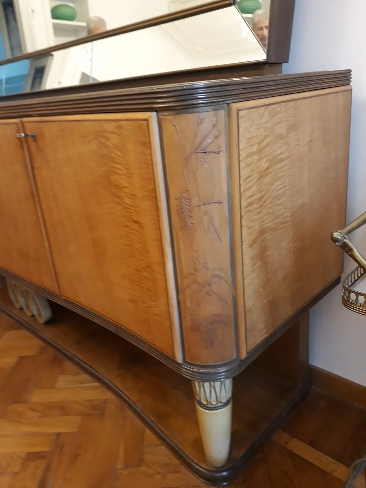 Set SALA PRANZO COMPLETA e originale di Vittorio DASSI, anni 1935/1940 14