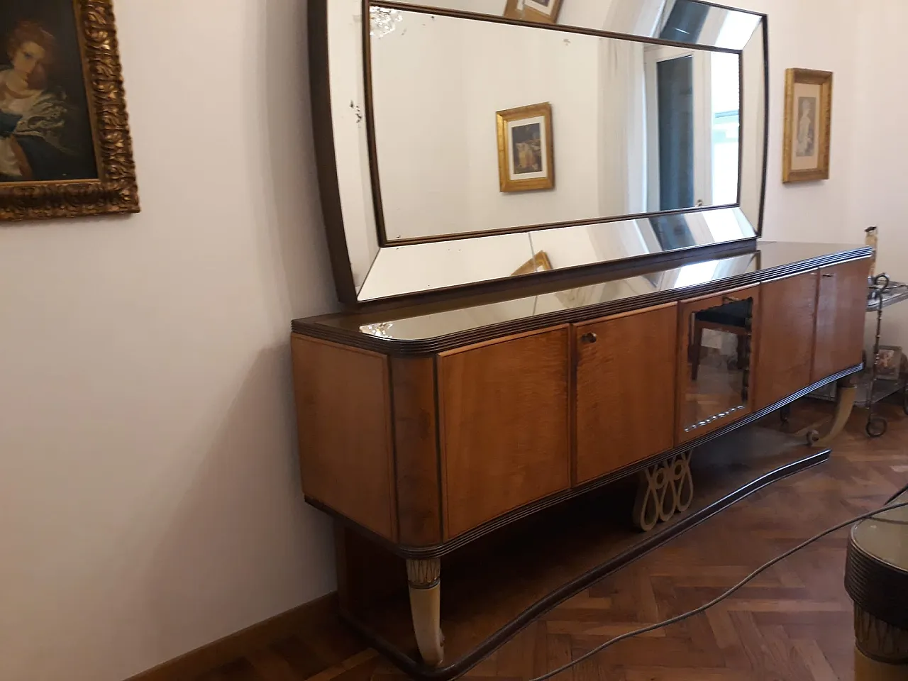 Set SALA PRANZO COMPLETA e originale di Vittorio DASSI, anni 1935/1940 28