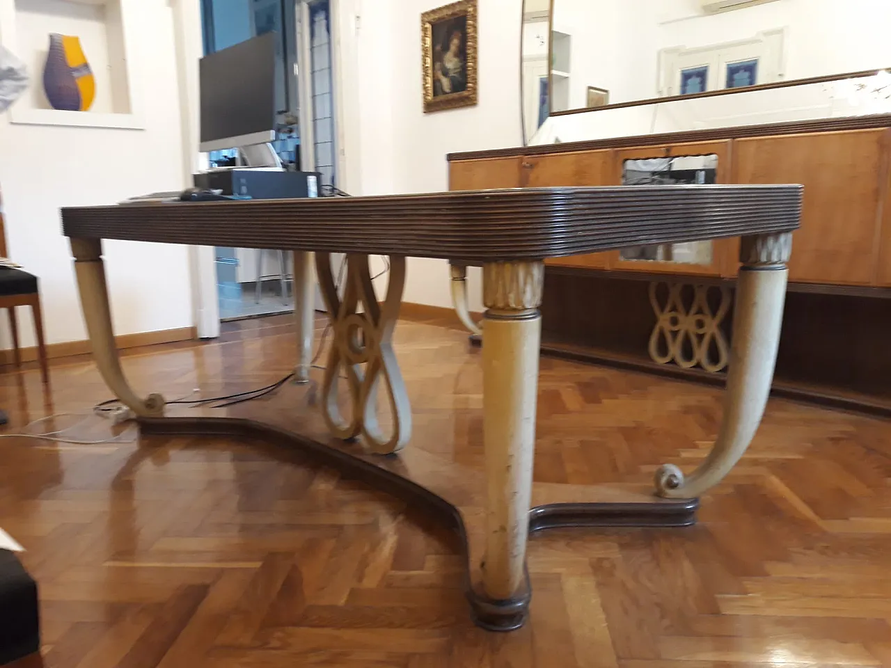 Set SALA PRANZO COMPLETA e originale di Vittorio DASSI, anni 1935/1940 44