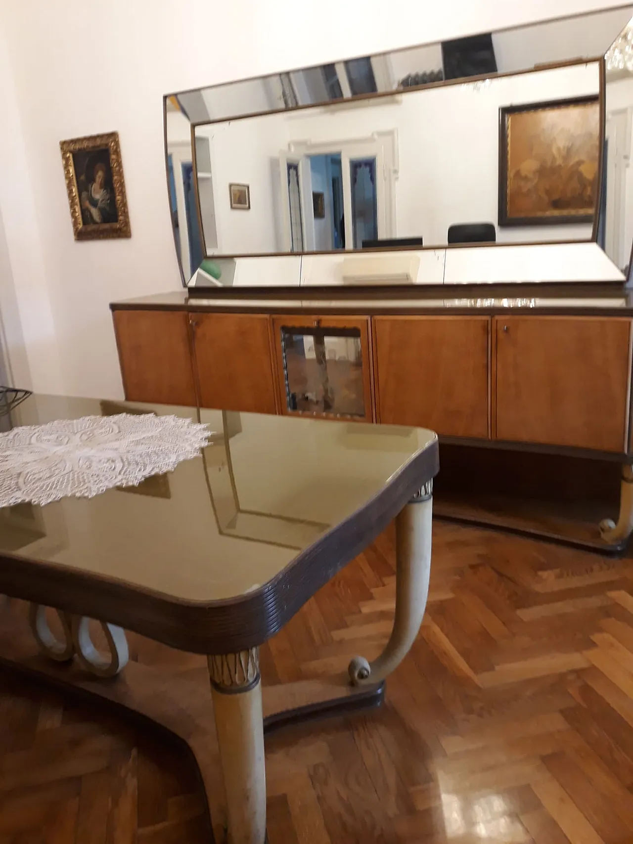 Set SALA PRANZO COMPLETA e originale di Vittorio DASSI, anni 1935/1940 47