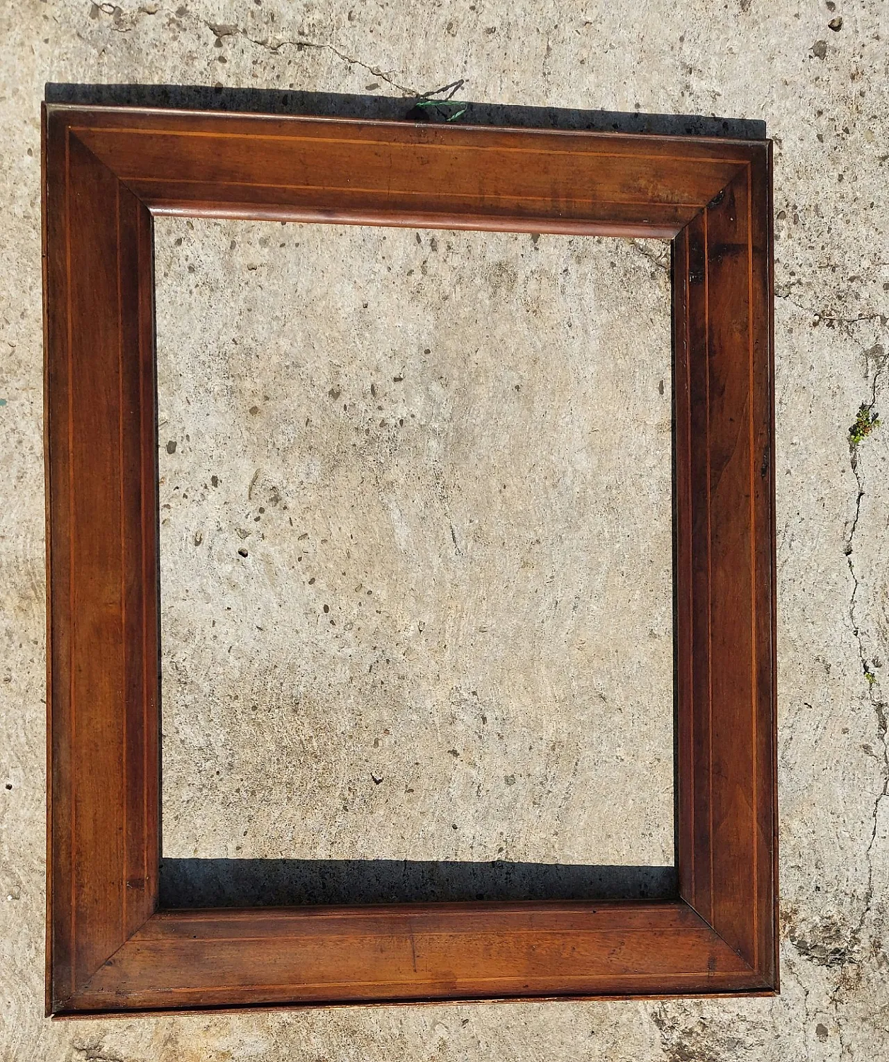 Cornice in legno di noce filettata, '800 8