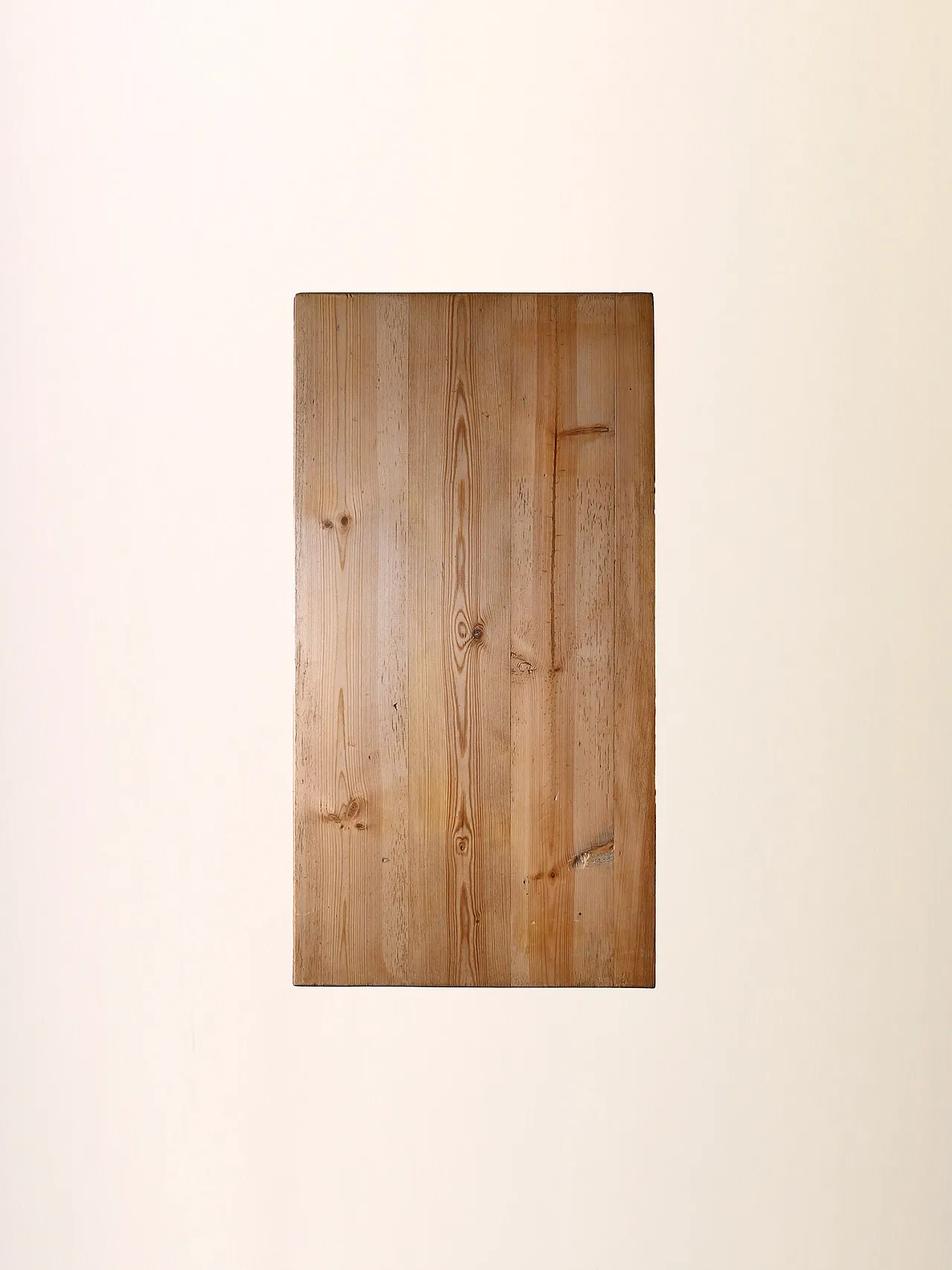 Scandinavian wooden chest of wood with iron handles 7